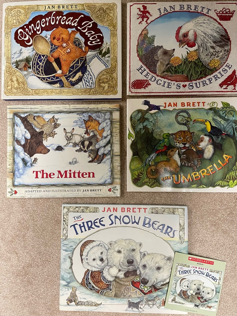 Bundle -Jan Brett Hardcover
